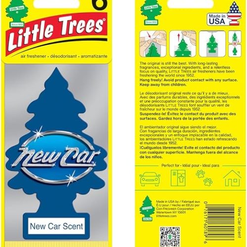 LITTLE TREES NEW CAR SCENT PK OF 6