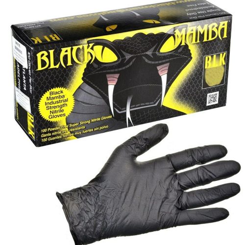 Black Mamba XL 100 Gloves  1EA