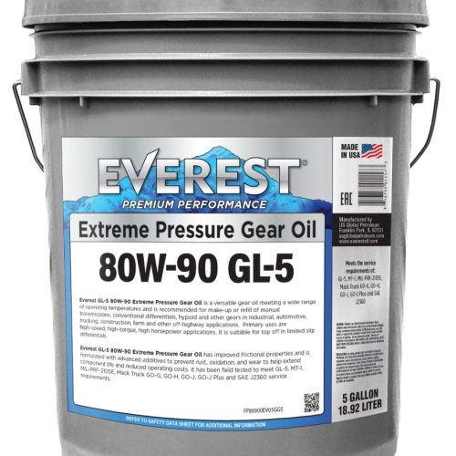 EVEREST 80W90  5 GALLON BUCKET  1BUCKET