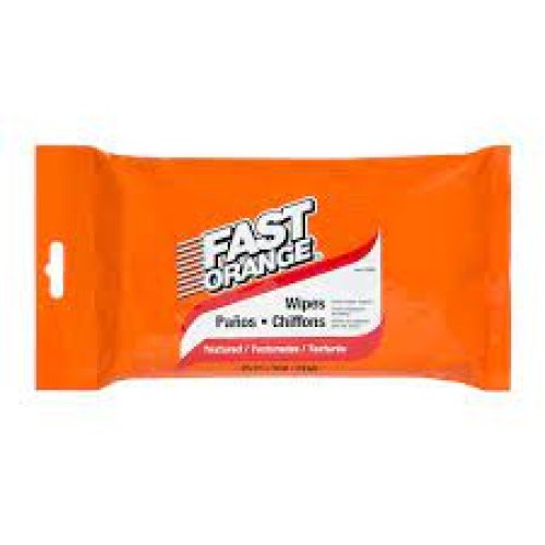 Fast Orange Wipes 25CT 25050 1Pkg