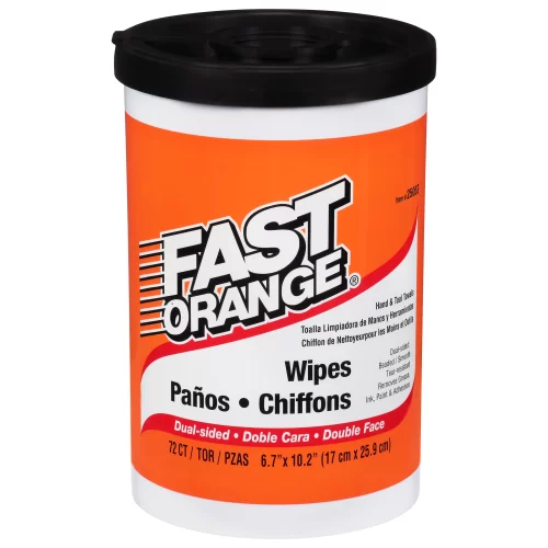 Fast Orange Wipes 72CT 25053 1EA