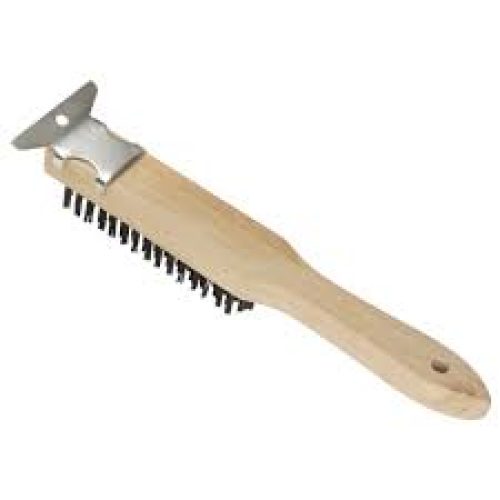 WIRE BRUSH W/SCRAPER  69640