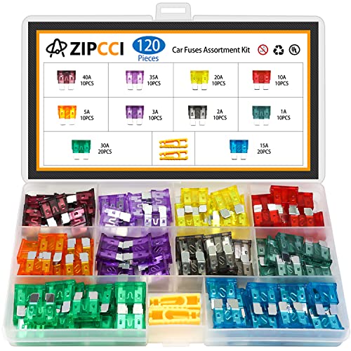 ZIPCCI 120PCS FUSE KIT